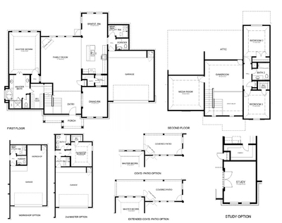 Builder in North Houston - McKinley Floor Plan - First America Homes