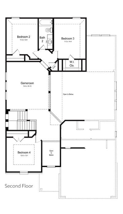 Second Floor Floor Plan