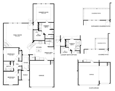 Builder in North Houston - Truman Floor Plan - First America Homes