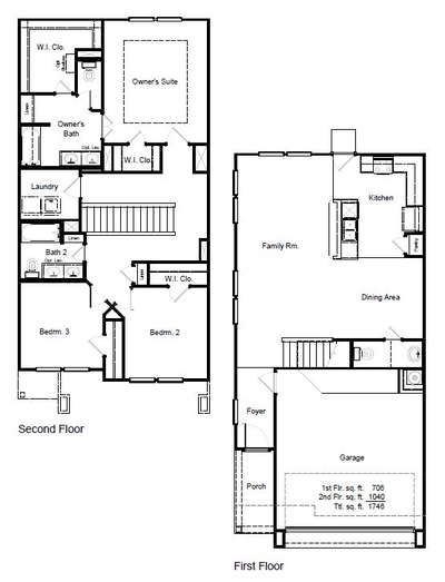 Builder in North Houston - Bradley Floor Plan - First America Homes