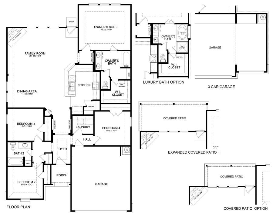 Builder in North Houston - Jackson Floor Plan - First America Homes