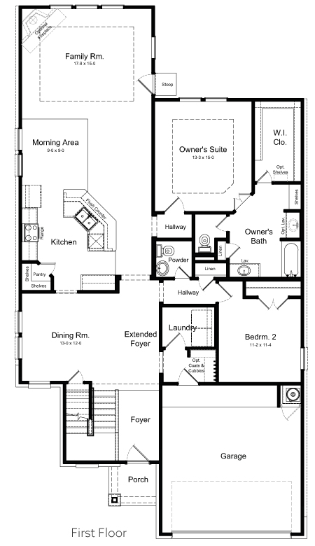 Builder in Northeast Houston - Franklin Floor Plan - First America Homes