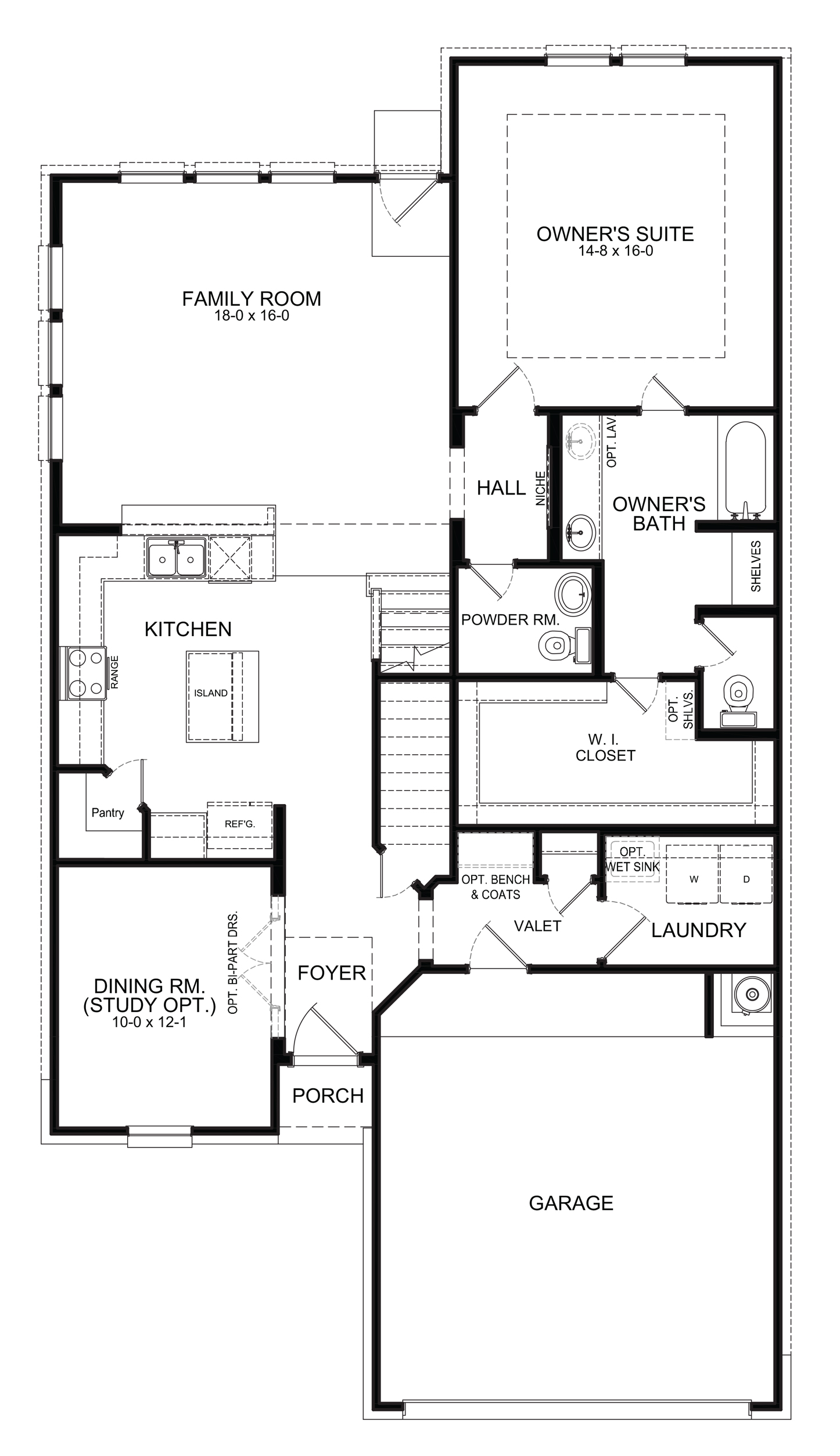 Builder in Northeast Houston - Polk Floor Plan - First America Homes