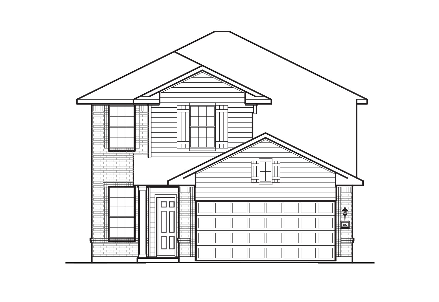 Builder in North Houston - Roosevelt Floor Plan - First America Homes