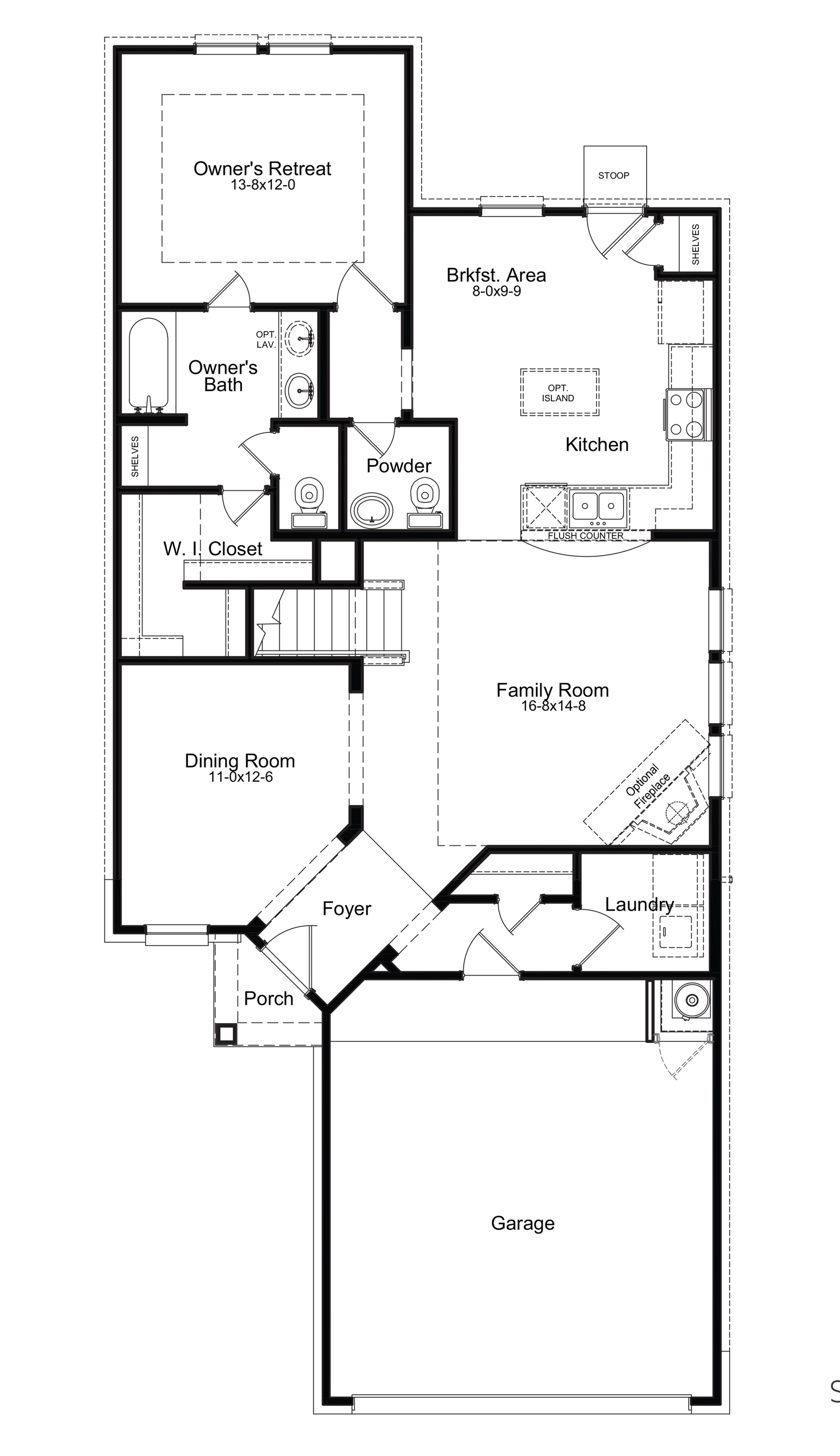 Builder in North Houston - Roosevelt Floor Plan - First America Homes