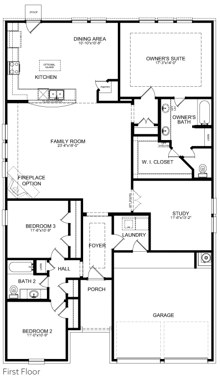 Builder in Northeast Houston - Yosemite Floor Plan - First America Homes